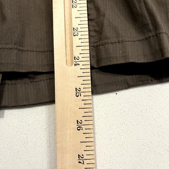 CAbi Aviator Jacket Womens Size Small Brown Zip Front - Picture 8 of 9